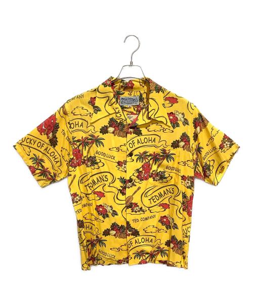 TED COMPANY（テッドカンパニー）TED COMPANY (テッドカンパニー) アロハシャツ イエロー サイズ:Mの古着・服飾アイテム