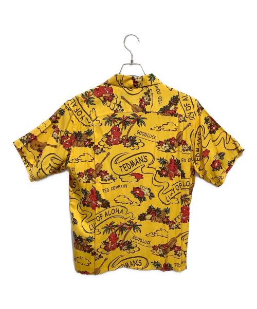 TED COMPANY（テッドカンパニー）TED COMPANY (テッドカンパニー) アロハシャツ イエロー サイズ:Mの古着・服飾アイテム