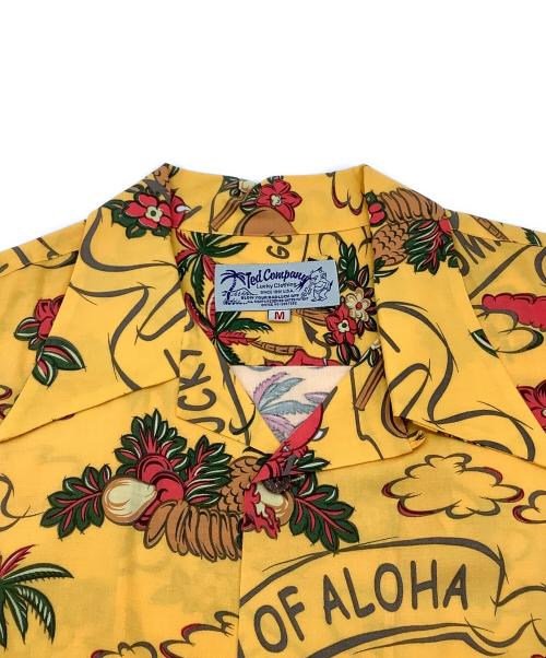 TED COMPANY（テッドカンパニー）TED COMPANY (テッドカンパニー) アロハシャツ イエロー サイズ:Mの古着・服飾アイテム