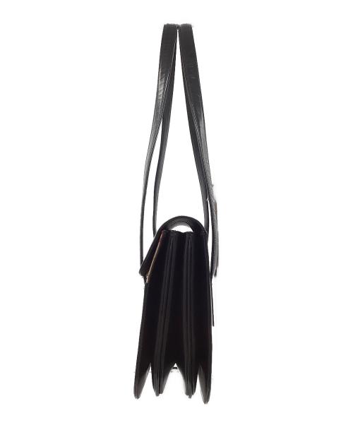 Burberry's（バーバリー）Burberry's (バーバリーズ) ショルダーバッグ ブラック×ベージュの古着・服飾アイテム