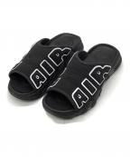NIKEナイキ）の古着「WMNS AIR MORE UPTEMPO SLIDE」｜ブラック