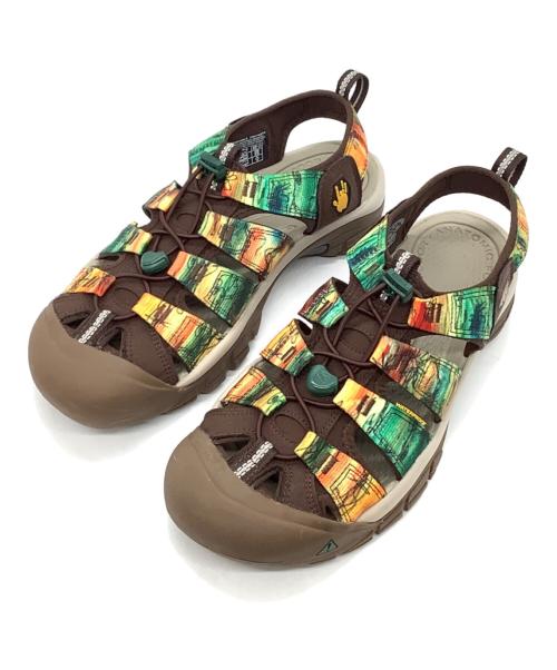 KEEN（キーン）KEEN (キーン) JERRY GARCIA (ジェリーガルシア) ニューポート レトロ ブラウン サイズ:27.5の古着・服飾アイテム