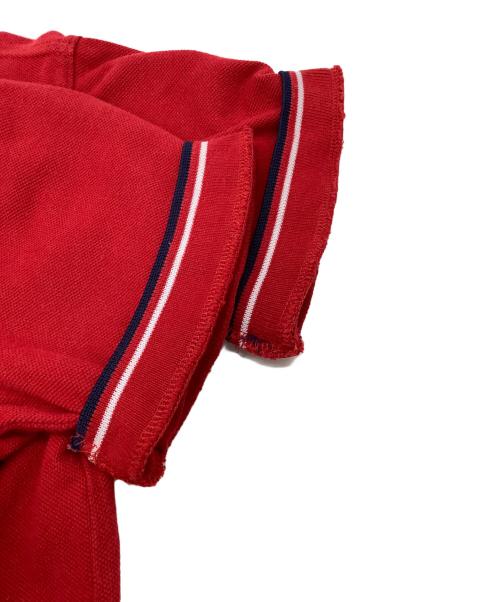 FRED PERRY（フレッドペリー）FRED PERRY (フレッドペリー) ポロシャツ レッド サイズ:12の古着・服飾アイテム