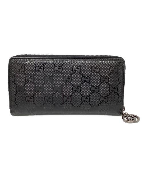 GUCCI（グッチ）GUCCI (グッチ) 長財布 ブラックの古着・服飾アイテム