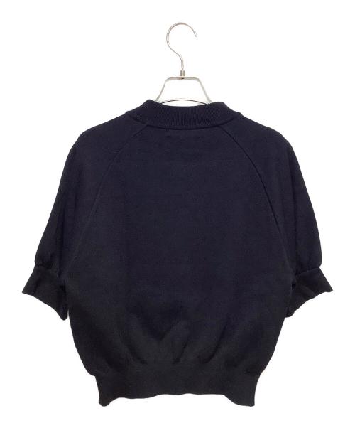 UNITED TOKYO（ユナイテッドトーキョー）UNITED TOKYO (ユナイテッドトーキョー) ボリュームハーフスリーブニット ブラックの古着・服飾アイテム