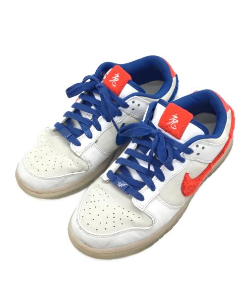 NIKE（ナイキ）NIKE (ナイキ) ローカットスニーカー ホワイト×ブルー×レッド サイズ:27の古着・服飾アイテム