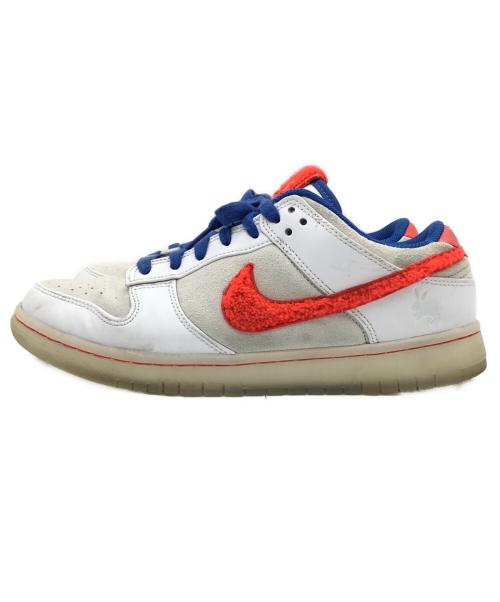 NIKE（ナイキ）NIKE (ナイキ) ローカットスニーカー ホワイト×ブルー×レッド サイズ:27の古着・服飾アイテム