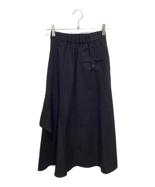 UNITED TOKYO（ユナイテッドトーキョー）UNITED TOKYO (ユナイテッドトーキョー) ウェーブフレアスカート ブラック サイズ:Sの古着・服飾アイテム