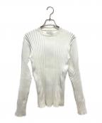 UNITED TOKYOユナイテッドトーキョー）の古着「シューティングリブニット」｜ホワイト
