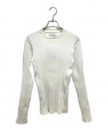 UNITED TOKYO（ユナイテッドトーキョー）の古着「シューティングリブニット」｜ホワイト