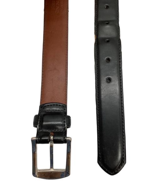 Alden（オールデン）ALDEN (オールデン) コードバン レザーベルト ブラックの古着・服飾アイテム