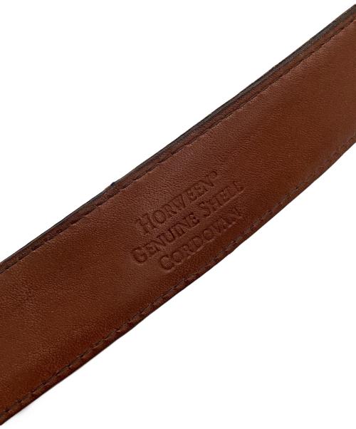 Alden（オールデン）ALDEN (オールデン) コードバン レザーベルト ブラックの古着・服飾アイテム