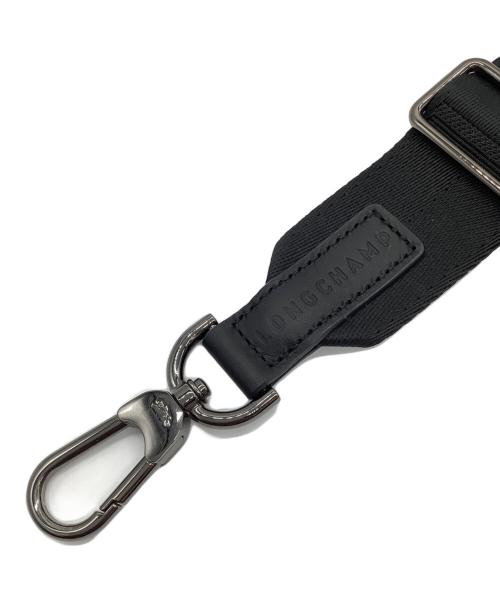 LONGCHAMP（ロンシャン）LONGCHAMP (ロンシャン) ショルダーストラップ ブラックの古着・服飾アイテム