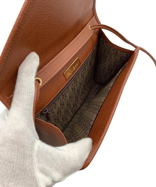 Yves Saint Laurent（イヴサンローラン）Yves Saint Laurent (イヴサンローラン) ミニショルダーバッグ ブラウンの古着・服飾アイテム