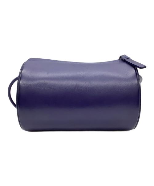 building block（ビルディングブロック）Building Block (ビルディングブロック) CYLINDER レザーショルダー パープルの古着・服飾アイテム