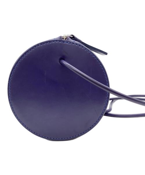 building block（ビルディングブロック）Building Block (ビルディングブロック) CYLINDER レザーショルダー パープルの古着・服飾アイテム