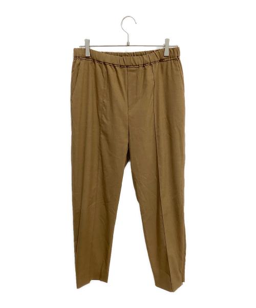 journal standard luxe（ジャーナルスタンダード ラックス）JOURNAL STANDARD LUXE (ジャーナルスタンダード ラックス) TRストレッチ Zipテーパーパンツ ブラウン サイズ:Mの古着・服飾アイテム