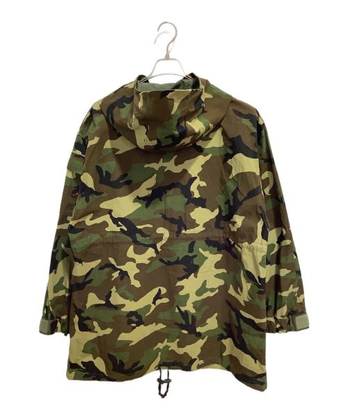 BEAMS（ビームス）BEAMS (ビームス) ビッグECWCSパーカー ブラック×オリーブ サイズ:S 未使用品の古着・服飾アイテム