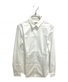 BURBERRY（バーバリー）の古着「ボタンアップストレッチシャツ」｜ホワイト