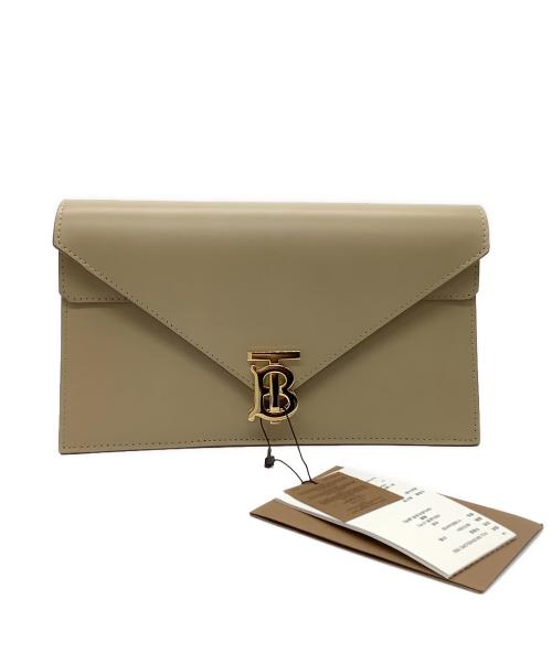BURBERRY（バーバリー）BURBERRY (バーバリー) クラッチバッグ ベージュの古着・服飾アイテム
