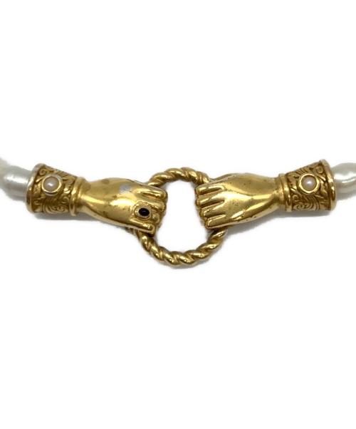 MISSOMA（ミッソマ）MISSOMA (ミッソマ) パールブレスレット ホワイト×ゴールドの古着・服飾アイテム