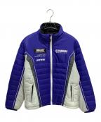 YAMAHAヤマハ）の古着「中綿レーシングジャケット」｜ブルー