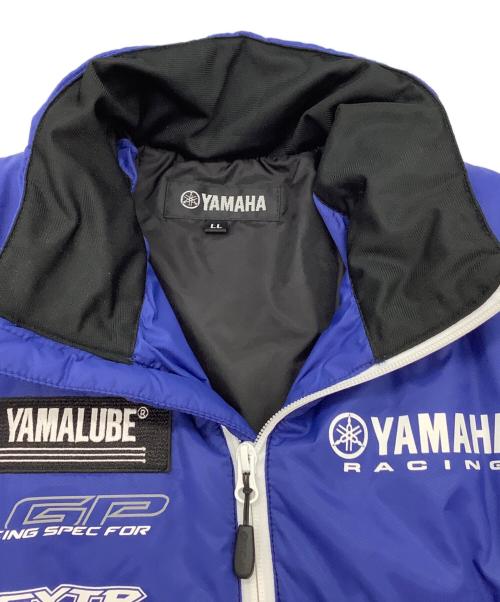 YAMAHA（ヤマハ）YAMAHA (ヤマハ) 中綿レーシングジャケット ブルー サイズ:LLの古着・服飾アイテム