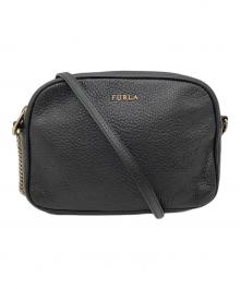 FURLA（フルラ）の古着「チェーンショルダーバッグ」｜ブラック