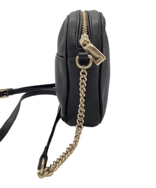 FURLA（フルラ）FURLA (フルラ) チェーンショルダーバッグ ブラックの古着・服飾アイテム