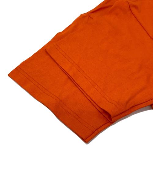 BRAZOS（ブラゾス）BRAZOS (ブラゾス) Disney (ディズニー) プリントTシャツ オレンジ サイズ:FREEの古着・服飾アイテム