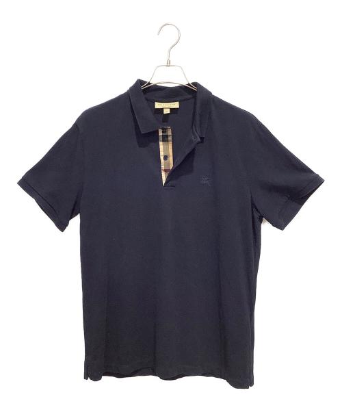 BURBERRY（バーバリー）BURBERRY (バーバリー) ポロシャツ ネイビー サイズ:XLの古着・服飾アイテム