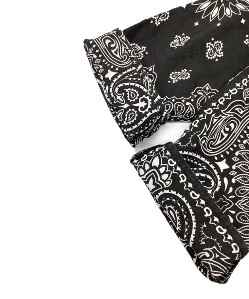 ORGAN ZA（オルガンザ）ORGAN ZA (オルガンザ) ペイズリーワンピース ブラック サイズ:FREEの古着・服飾アイテム