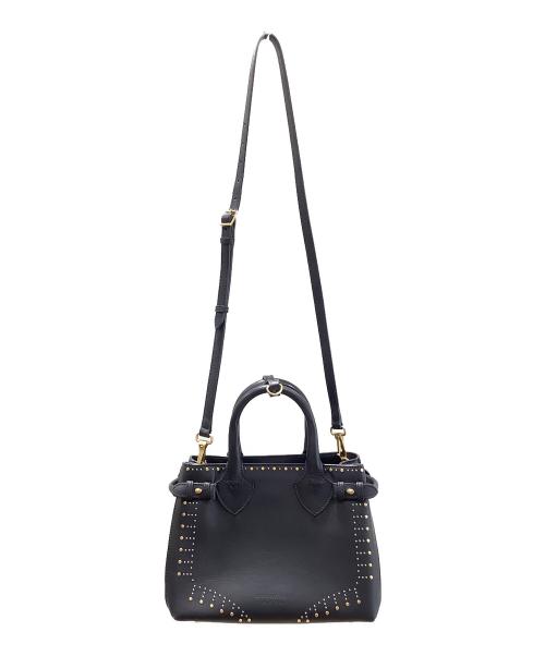 BURBERRY（バーバリー）BURBERRY (バーバリー) 2WAYショルダーバッグ ブラックの古着・服飾アイテム