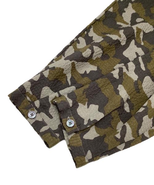 BURBERRY BRIT（バーバリーブリット）BURBERRY BRIT (バーバリーブリット) 総柄ワンピース グレー×グリーン サイズ:38 未使用品の古着・服飾アイテム