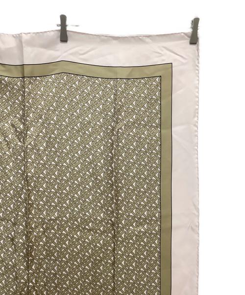 BURBERRY（バーバリー）BURBERRY (バーバリー) BT柄 大判ストール ピンクベージュの古着・服飾アイテム