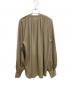 CYAN TOKYO (シアン トーキョー) オーバースリーブタックジャージブラウス ベージュ サイズ:FREE：5000円