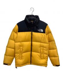THE NORTH FACE（ザ ノース フェイス）の古着「ヌプシダウンジャケット」｜ブラック×イエロー