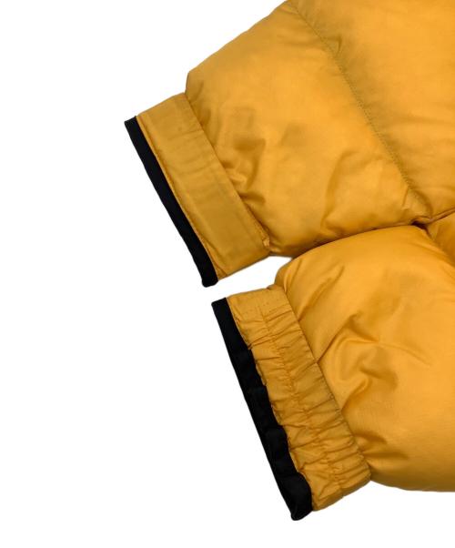 THE NORTH FACE（ザ ノース フェイス）THE NORTH FACE (ザ ノース フェイス) ヌプシダウンジャケット ブラック×イエロー サイズ:XLの古着・服飾アイテム