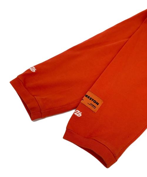 HERON PRESTON（ヘロンプレストン）HERON PRESTON (ヘロンプレストン) ロングスリーブカットソー オレンジ サイズ:Mの古着・服飾アイテム