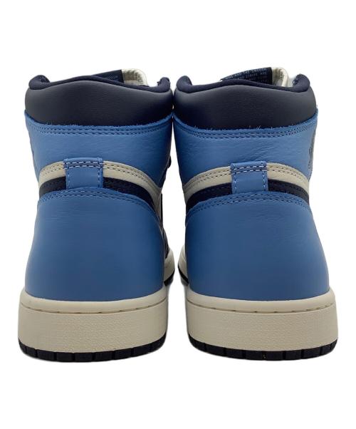 NIKE（ナイキ）NIKE (ナイキ) AIR JORDAN 1 RETRO HIGH OG ブルー×ホワイト サイズ:29の古着・服飾アイテム