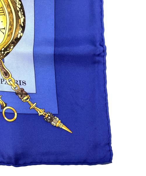 HERMES（エルメス）HERMES (エルメス) スカーフ ブルーの古着・服飾アイテム