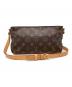 LOUIS VUITTON（ルイ ヴィトン）の古着「モノグラム トロター」｜ブラウン