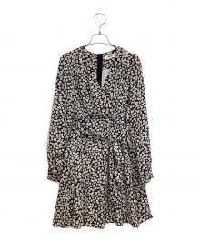 Bibiy.（ビビィ）の古着「カシュクールワンピース」｜ブラック