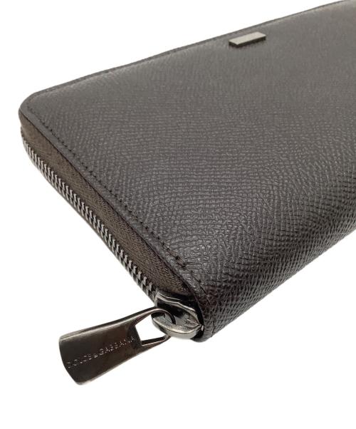 DOLCE & GABBANA（ドルチェ＆ガッバーナ）DOLCE & GABBANA (ドルチェ＆ガッバーナ) 長財布 ブラックの古着・服飾アイテム