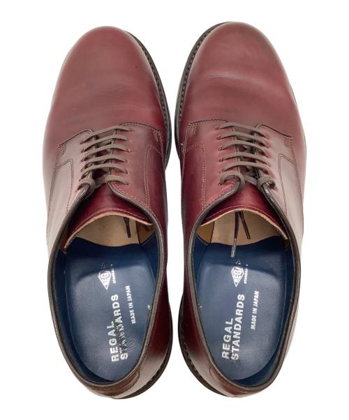 REGAL STANDARDS（リーガルスタンダーズ）REGAL STANDARDS (リーガルスタンダーズ) プレーントゥシューズ ブラウン サイズ:26の古着・服飾アイテム