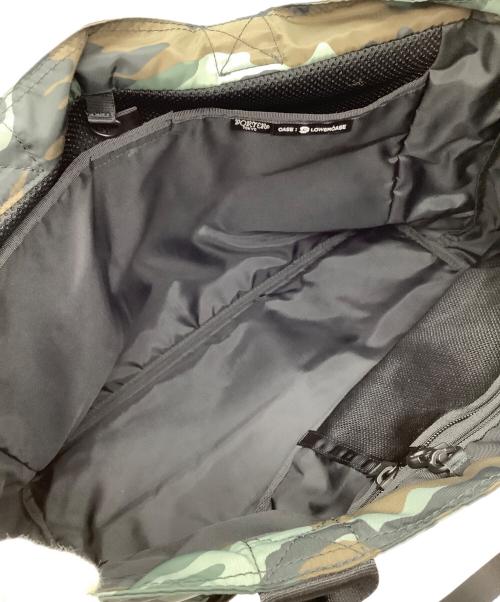 PORTER（ポーター）PORTER (ポーター) LOWERCASE (ロウワーケース) EDIFICE (エディフィス) カモフラージュトートの古着・服飾アイテム