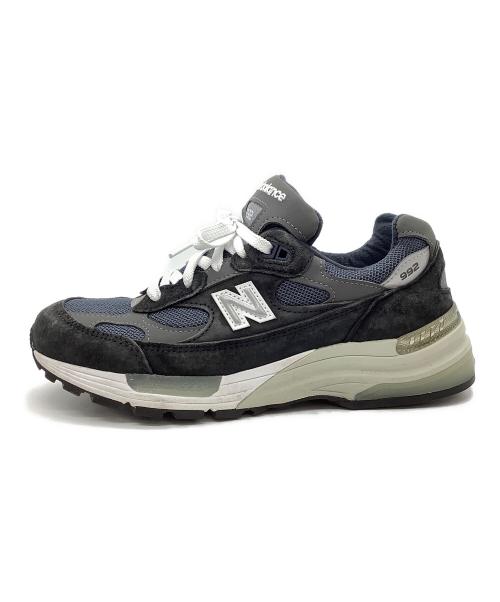 NEW BALANCE（ニューバランス）NEW BALANCE (ニューバランス) M992GG NAVY グレー サイズ:24の古着・服飾アイテム