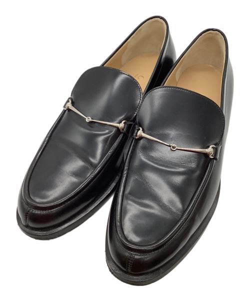 GUCCI（グッチ）GUCCI (グッチ) ホースビットローファー ブラック サイズ:37の古着・服飾アイテム