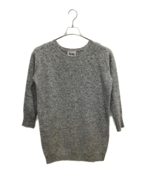 Acne（アクネ）Acne (アクネ) モヘアニット グレー サイズ:XSの古着・服飾アイテム