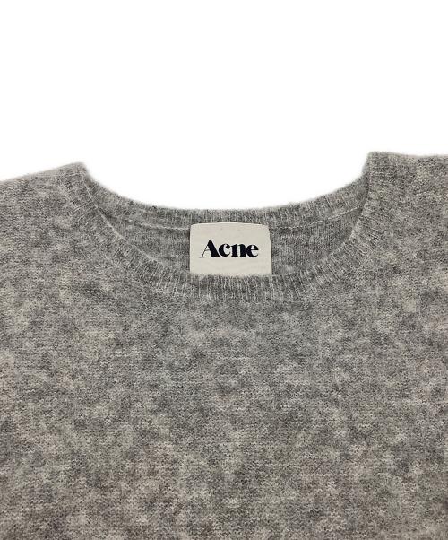 Acne（アクネ）Acne (アクネ) モヘアニット グレー サイズ:XSの古着・服飾アイテム